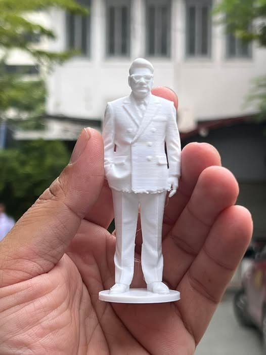 Miniature person collectible for display