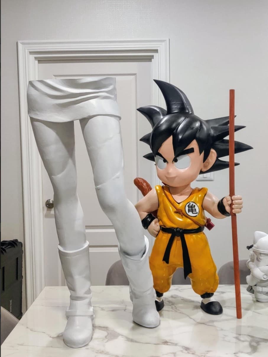 Goku character build preview