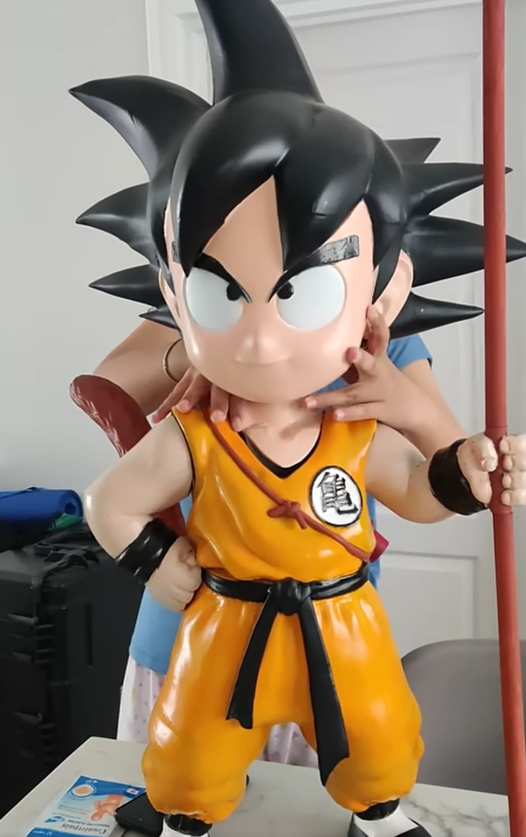 Large character figure preview angle